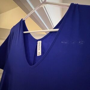 Zenana Women's Blue Maxi Dress